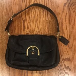 Coach Black Leather purse